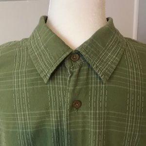 Men's Plus Size Arrow Print Short Sleeve Button Down Shirt main image 1